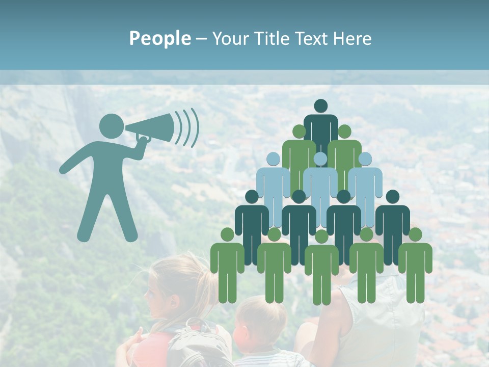 Hat Pattern Spiral PowerPoint Template