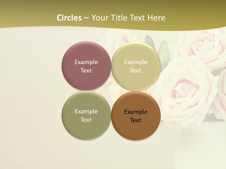 Candle Banner Spiral PowerPoint Template