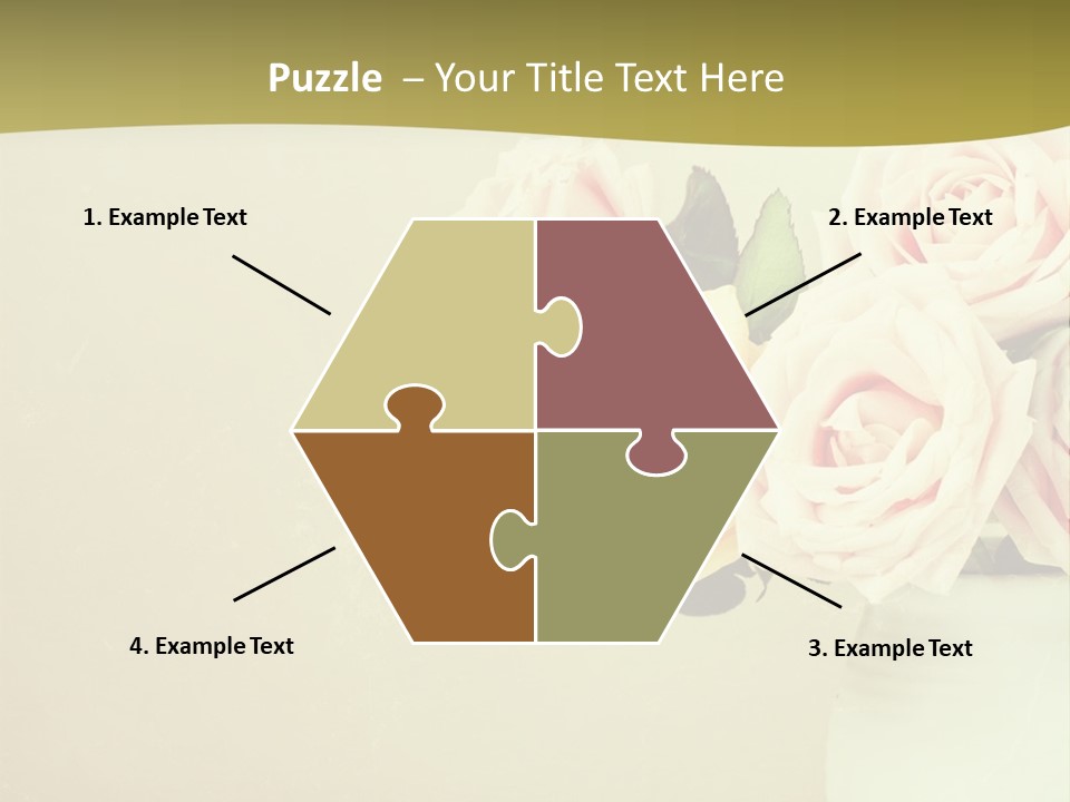 Candle Banner Spiral PowerPoint Template