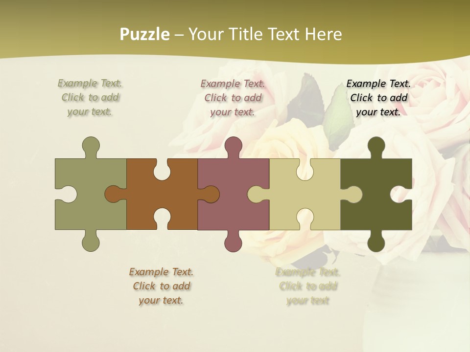 Candle Banner Spiral PowerPoint Template