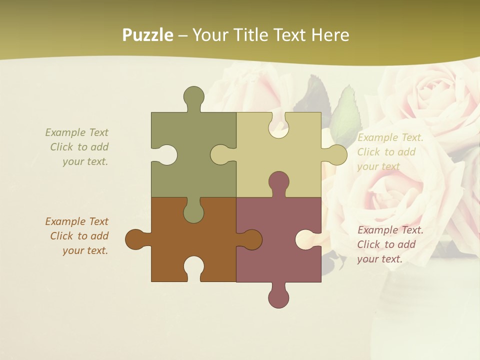 Candle Banner Spiral PowerPoint Template