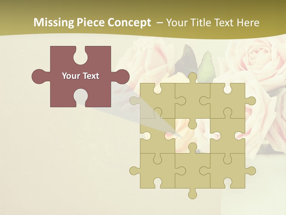 Candle Banner Spiral PowerPoint Template