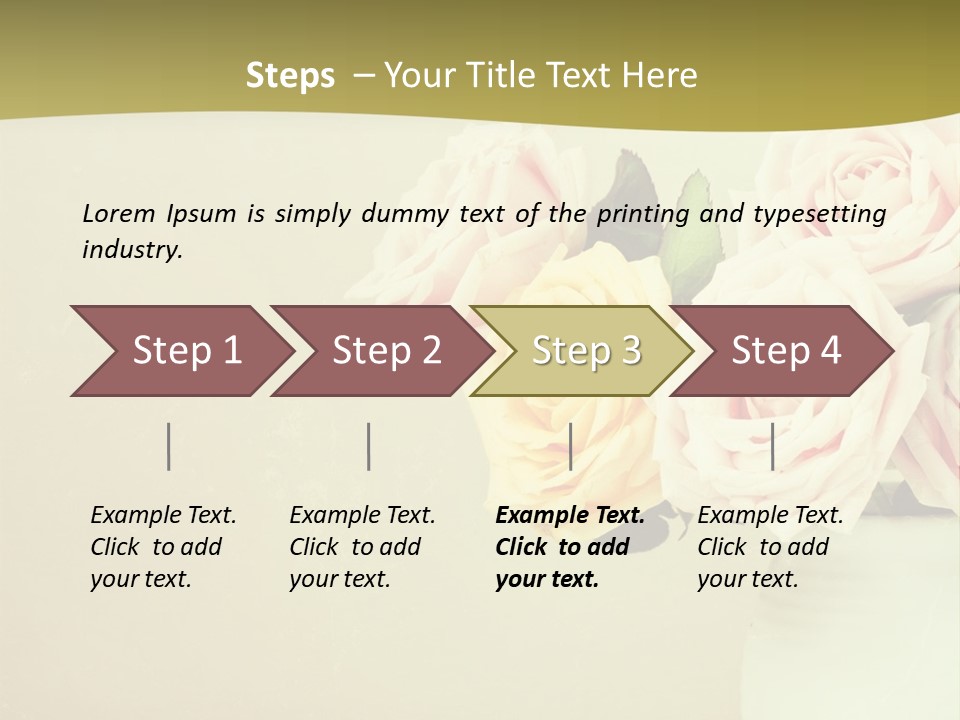 Candle Banner Spiral PowerPoint Template