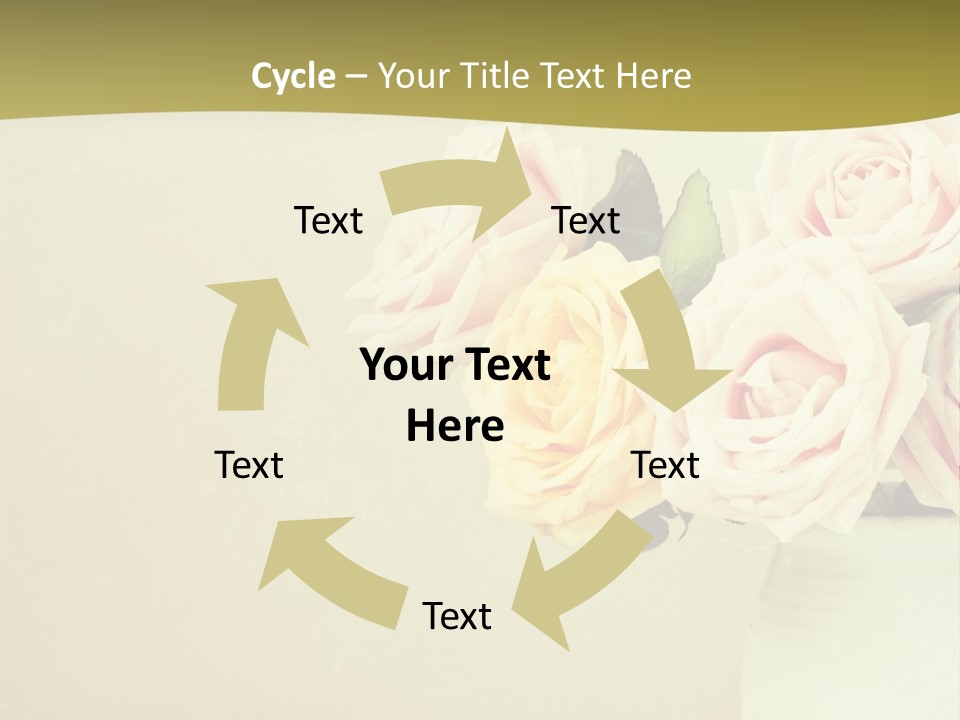 Candle Banner Spiral PowerPoint Template