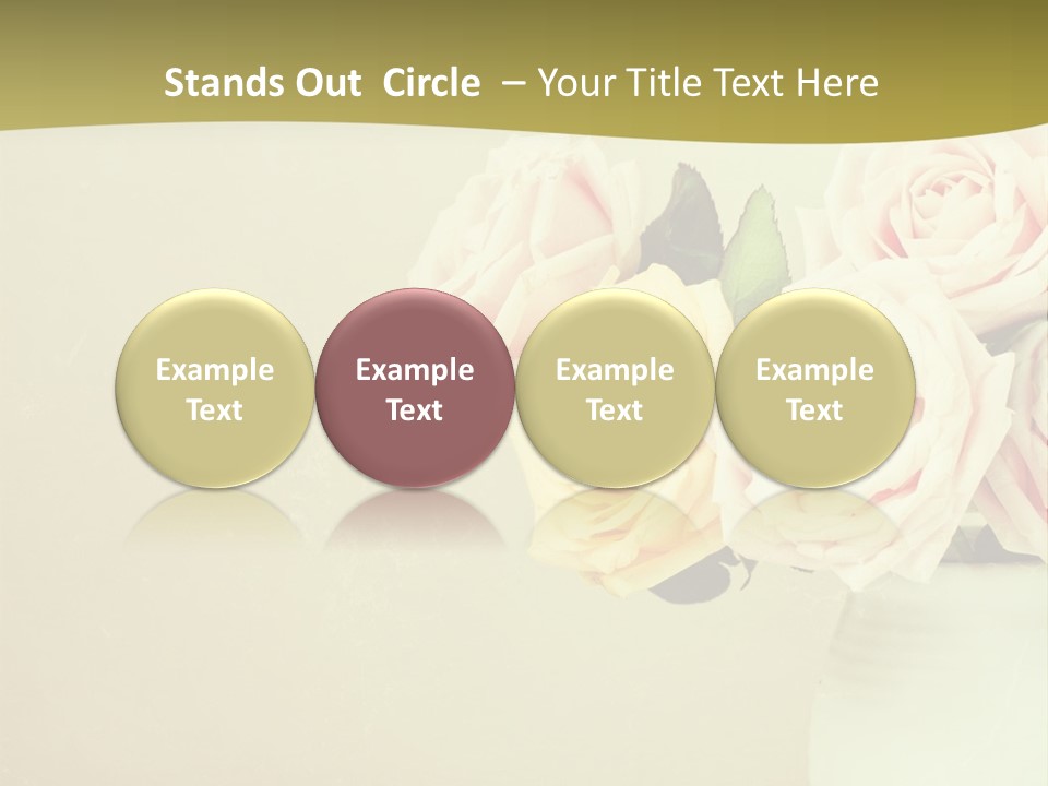Candle Banner Spiral PowerPoint Template