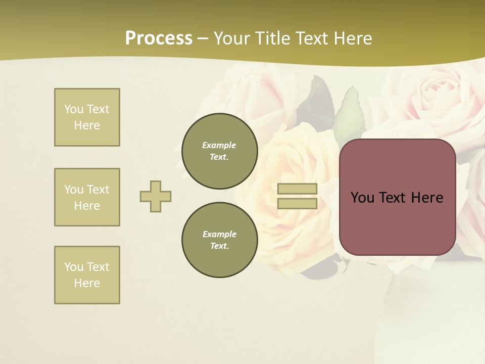 Candle Banner Spiral PowerPoint Template