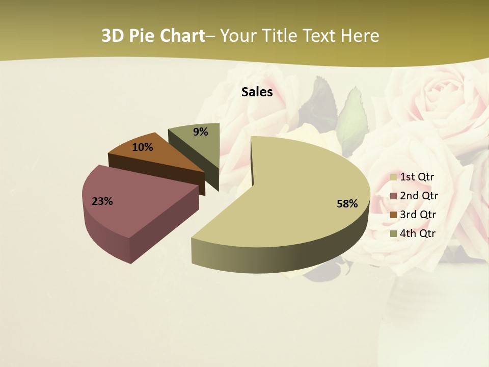Candle Banner Spiral PowerPoint Template