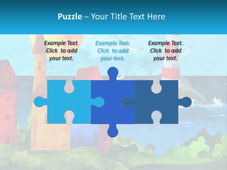 Design Shape Pink PowerPoint Template