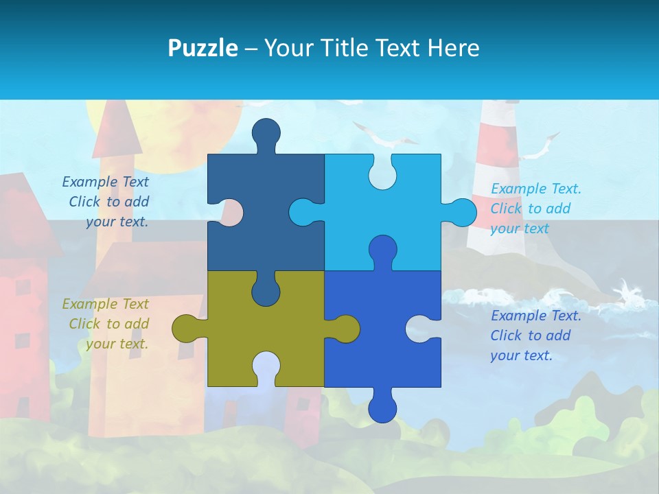 Design Shape Pink PowerPoint Template