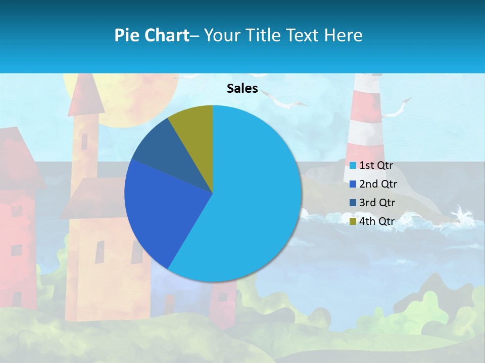 Design Shape Pink PowerPoint Template