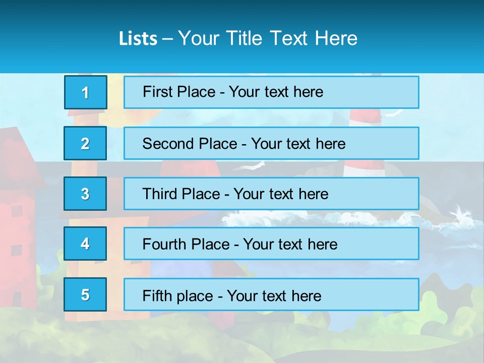 Design Shape Pink PowerPoint Template