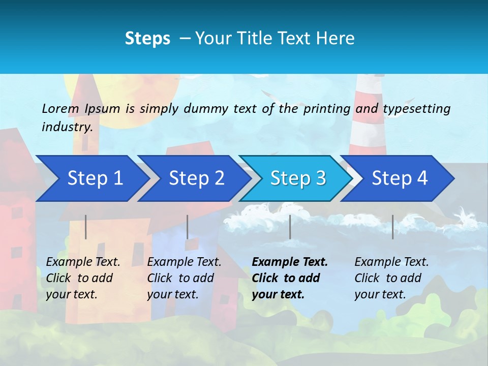 Design Shape Pink PowerPoint Template
