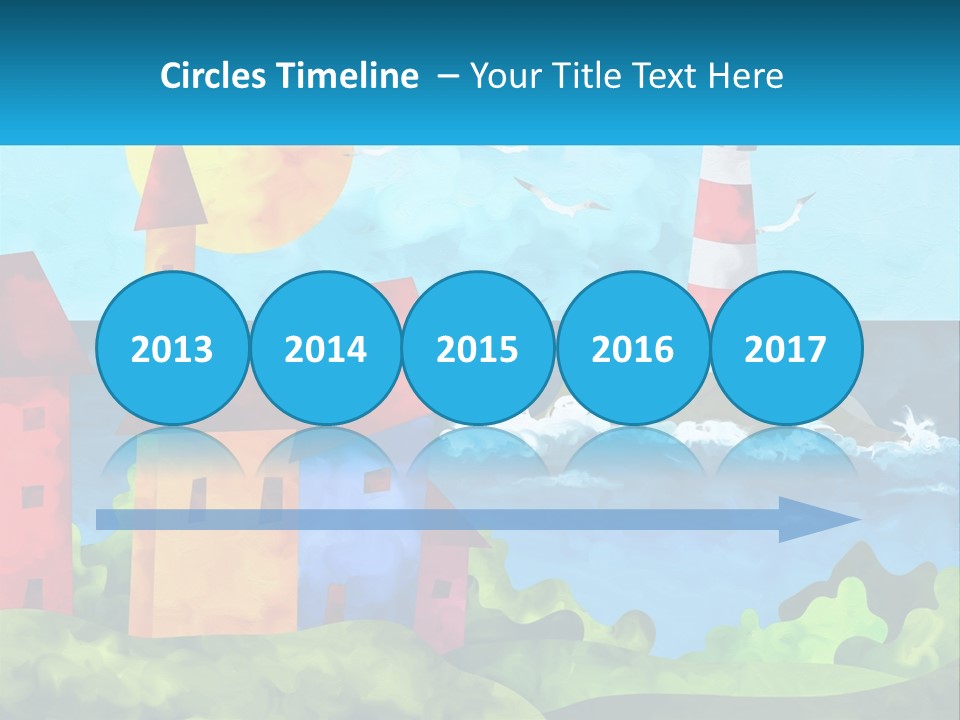 Design Shape Pink PowerPoint Template