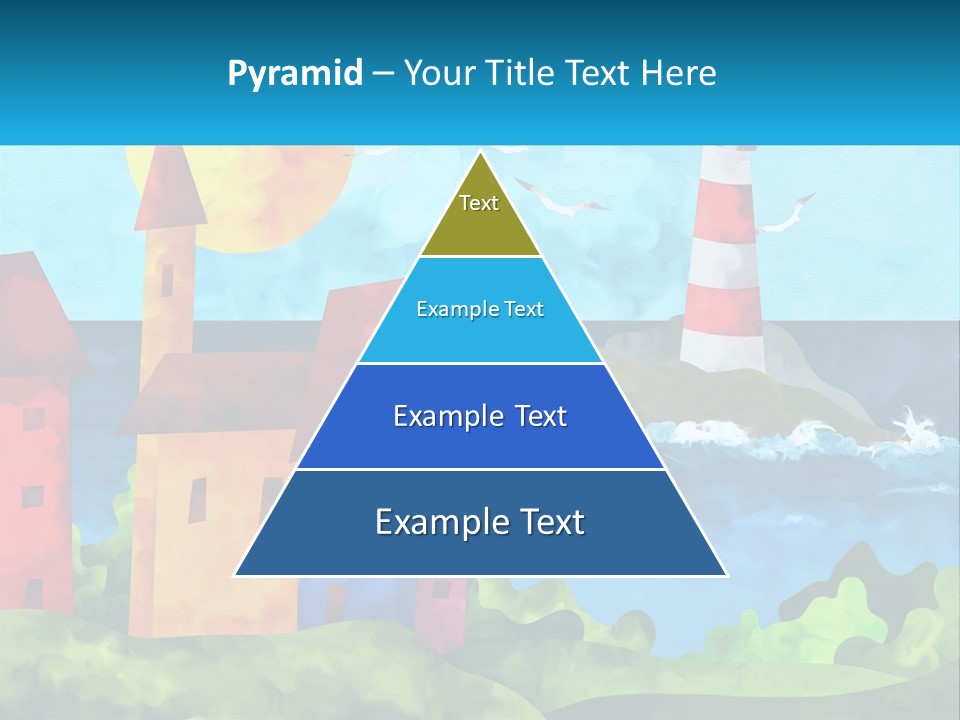 Design Shape Pink PowerPoint Template