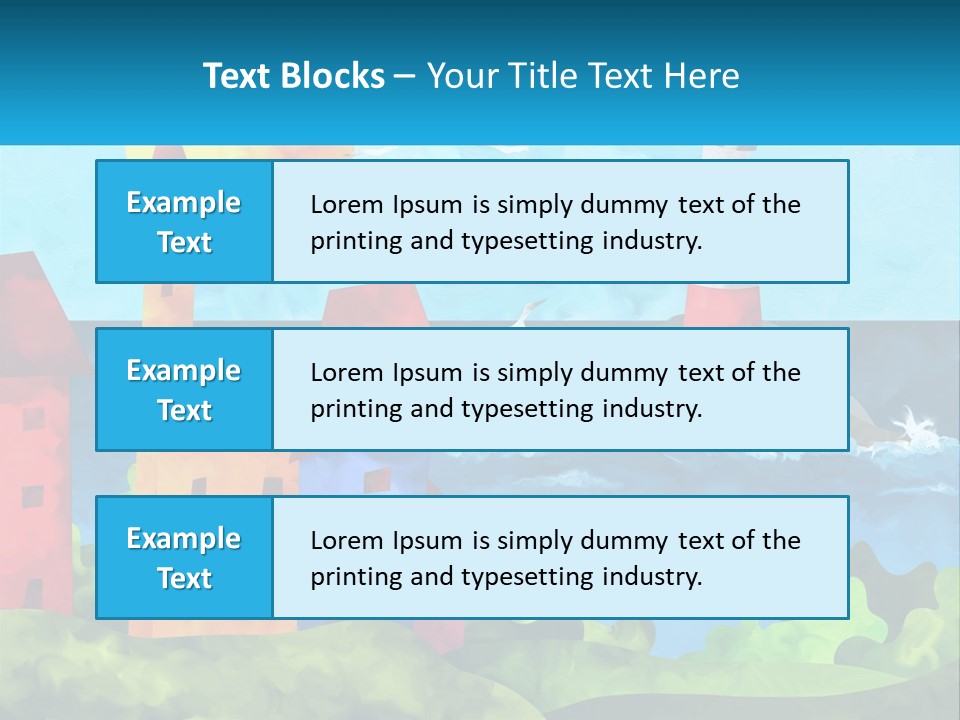 Design Shape Pink PowerPoint Template