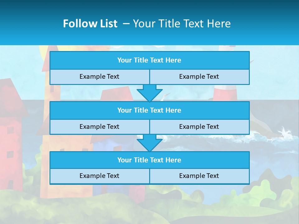Design Shape Pink PowerPoint Template