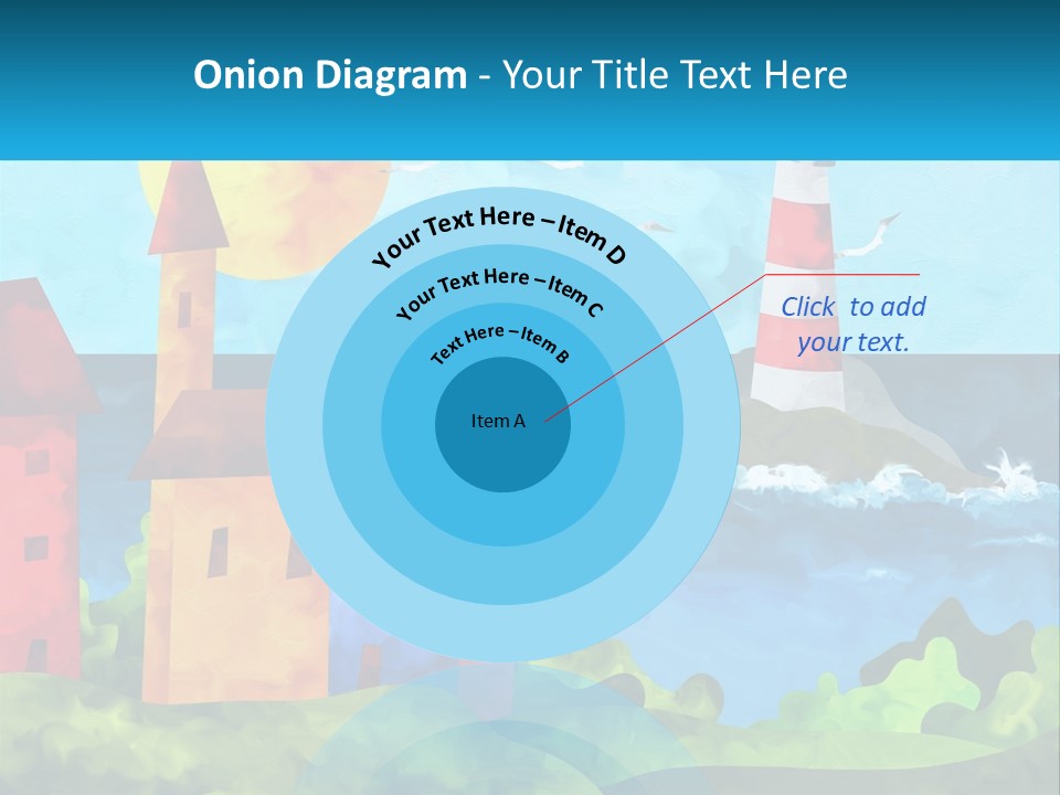 Design Shape Pink PowerPoint Template