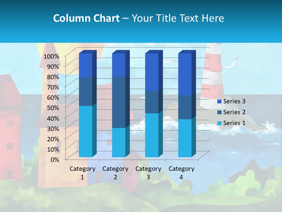 Design Shape Pink PowerPoint Template