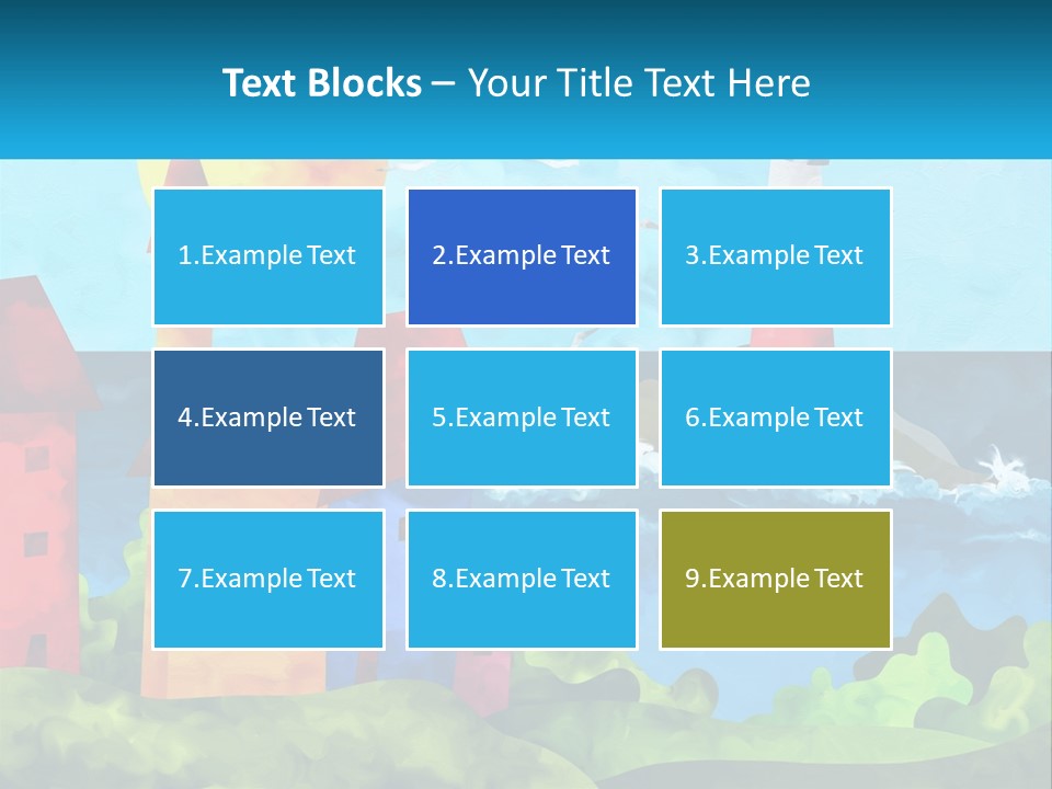 Design Shape Pink PowerPoint Template