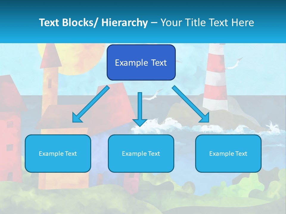 Design Shape Pink PowerPoint Template