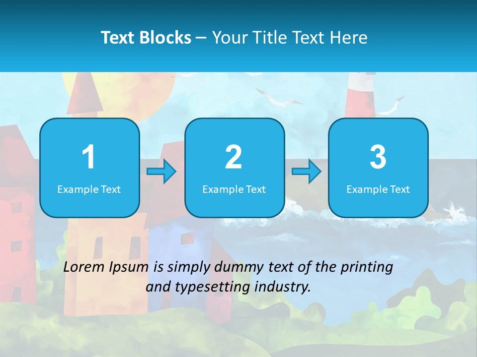 Design Shape Pink PowerPoint Template