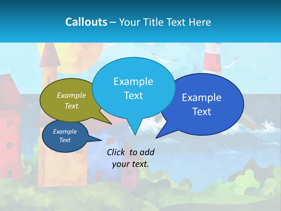 Design Shape Pink PowerPoint Template