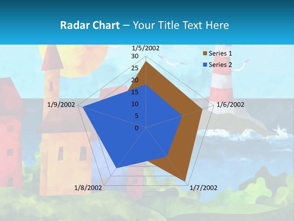 Design Shape Pink PowerPoint Template