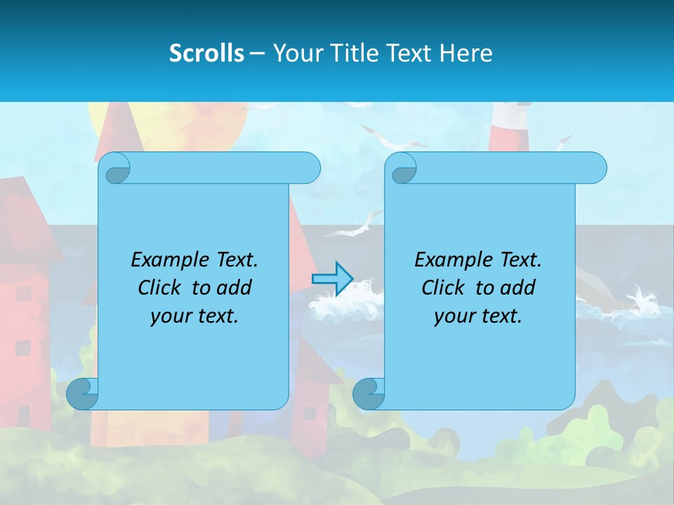 Design Shape Pink PowerPoint Template