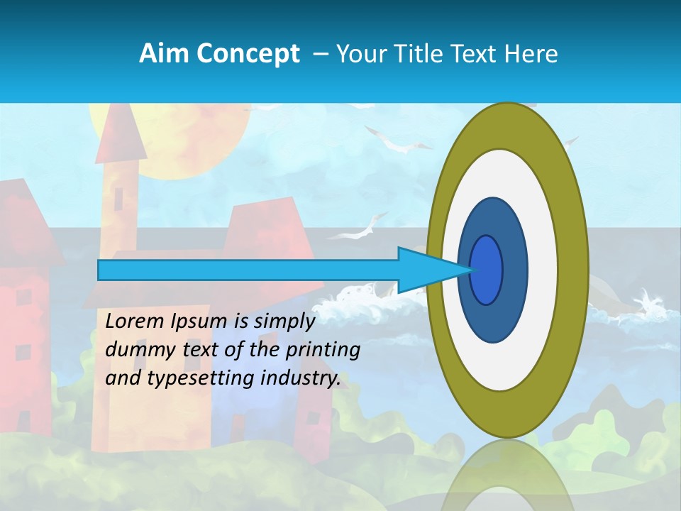 Design Shape Pink PowerPoint Template