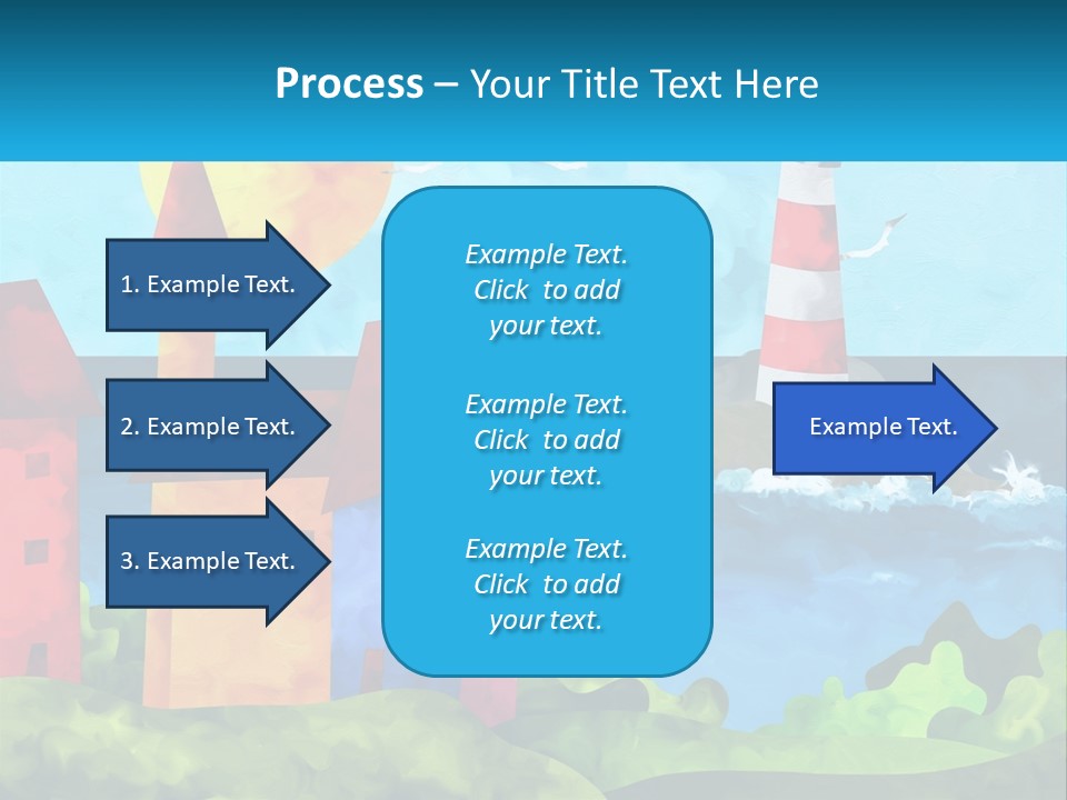 Design Shape Pink PowerPoint Template