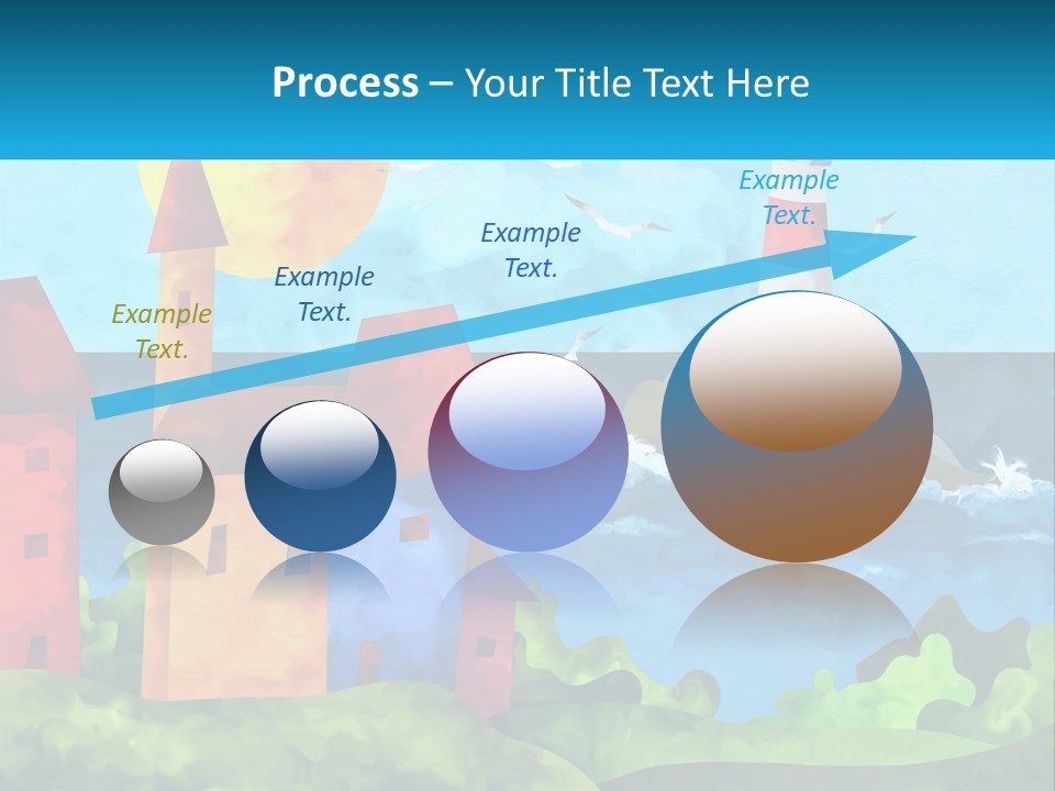 Design Shape Pink PowerPoint Template