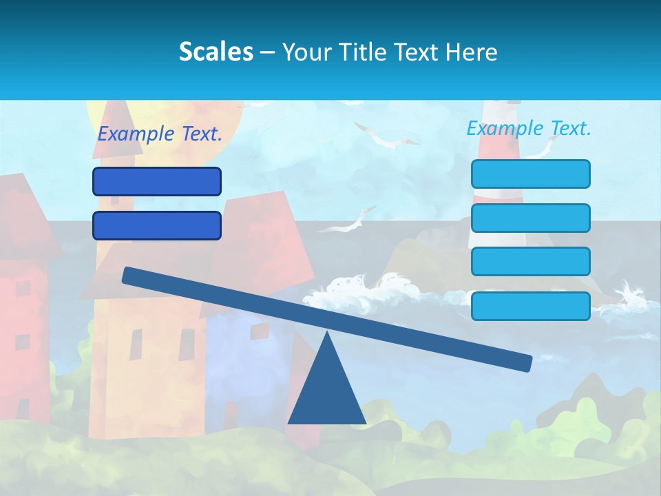 Design Shape Pink PowerPoint Template