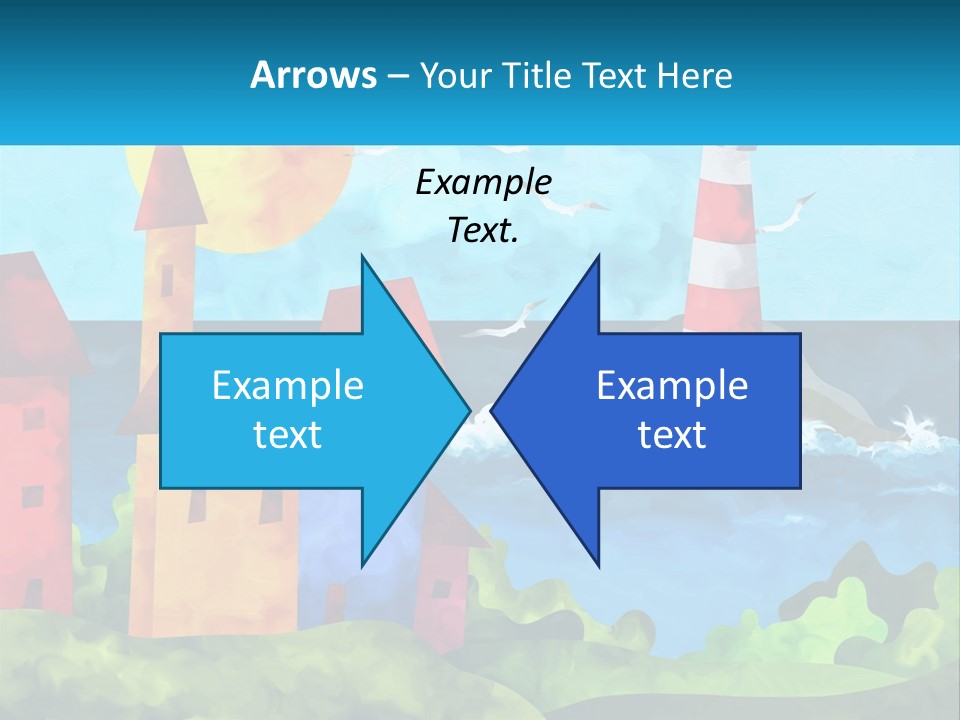 Design Shape Pink PowerPoint Template
