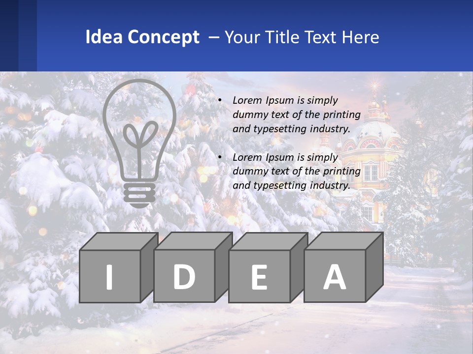 Cake Box Sweet PowerPoint Template