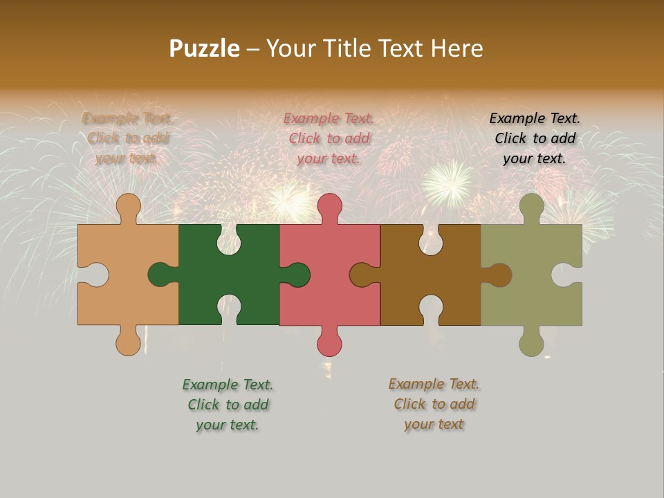 Sweet Birthday Postage PowerPoint Template