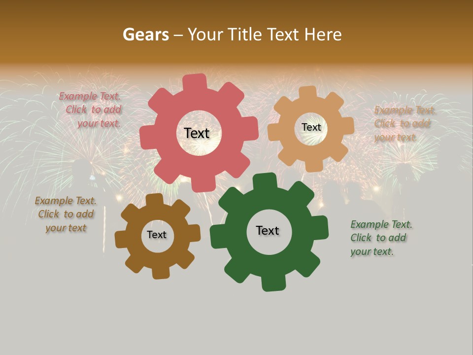 Sweet Birthday Postage PowerPoint Template