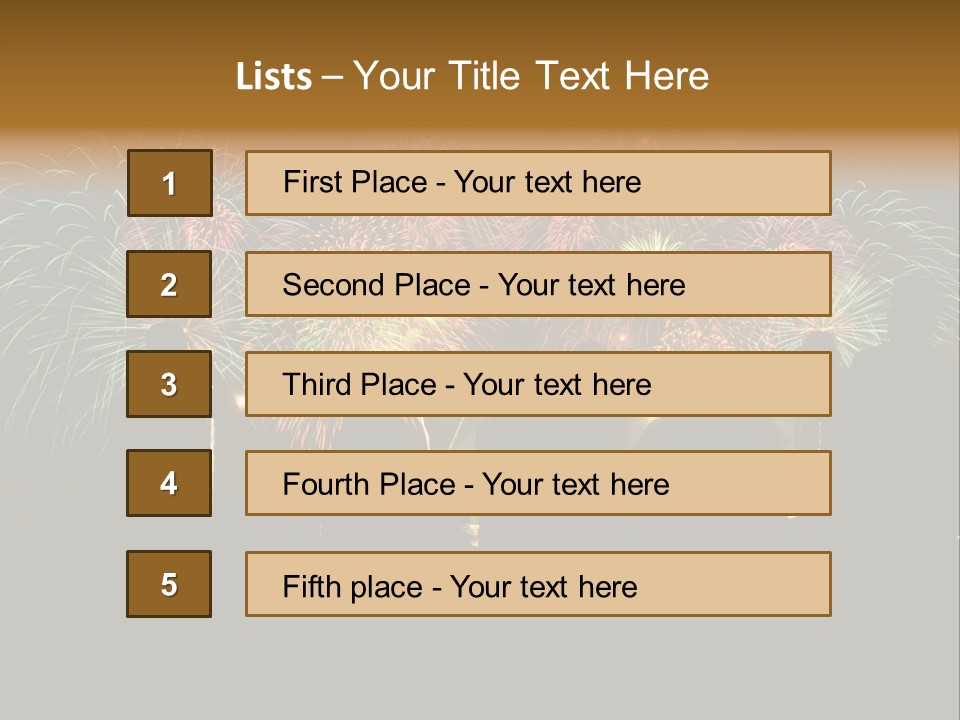 Sweet Birthday Postage PowerPoint Template