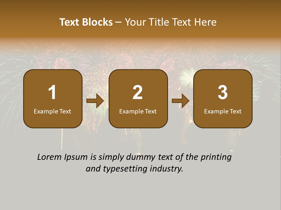 Sweet Birthday Postage PowerPoint Template