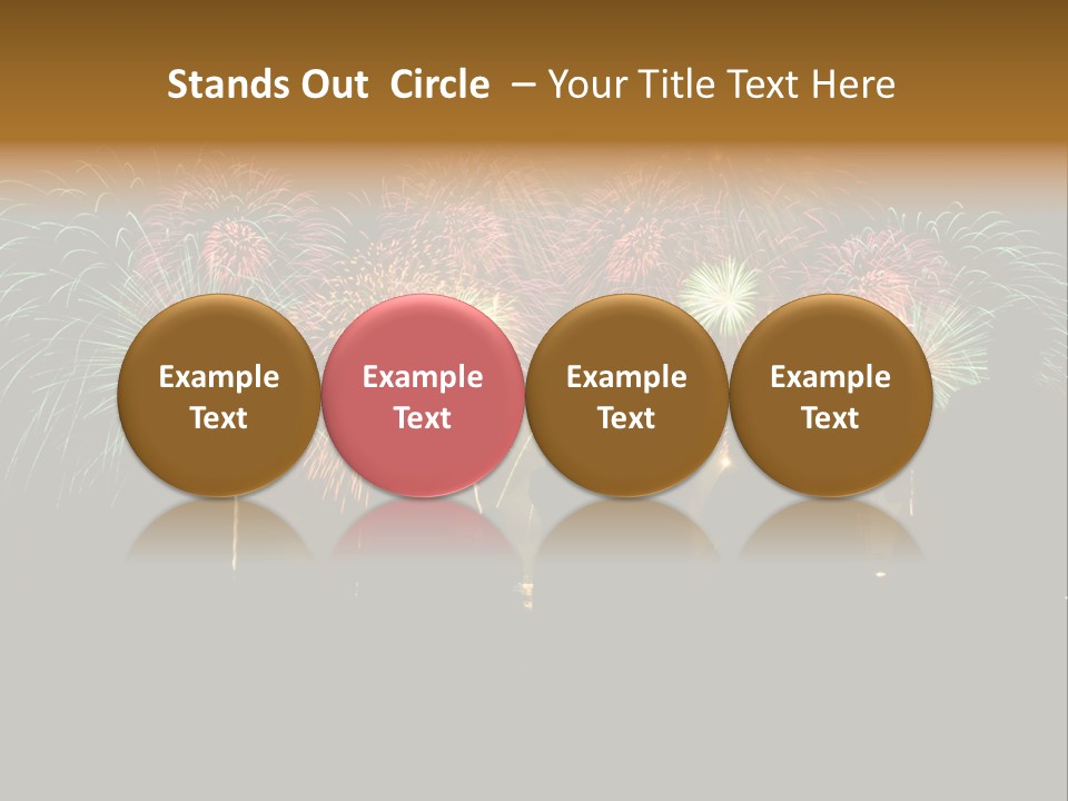 Sweet Birthday Postage PowerPoint Template