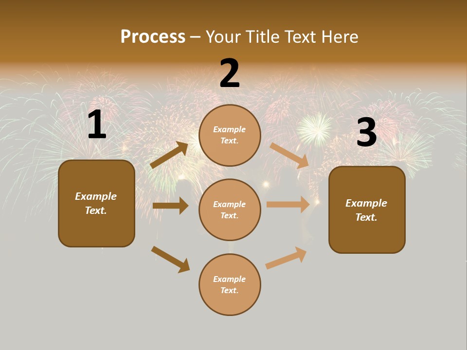 Sweet Birthday Postage PowerPoint Template