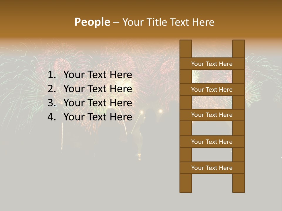 Sweet Birthday Postage PowerPoint Template