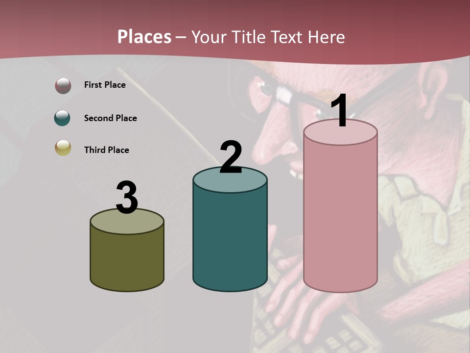 Background Box Art PowerPoint Template