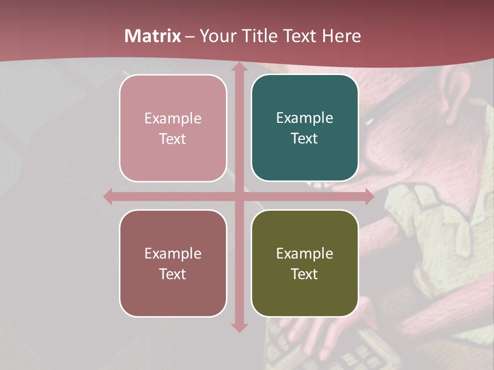 Background Box Art PowerPoint Template