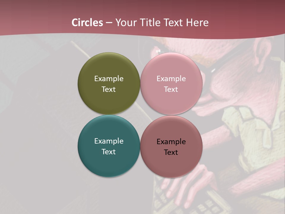 Background Box Art PowerPoint Template