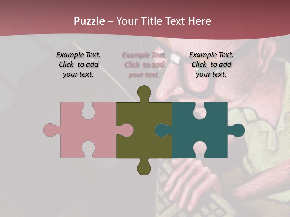 Background Box Art PowerPoint Template