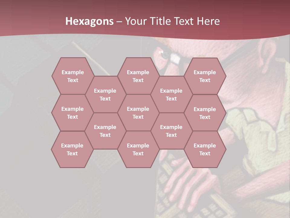 Background Box Art PowerPoint Template