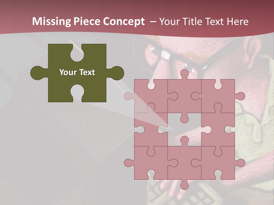 Background Box Art PowerPoint Template