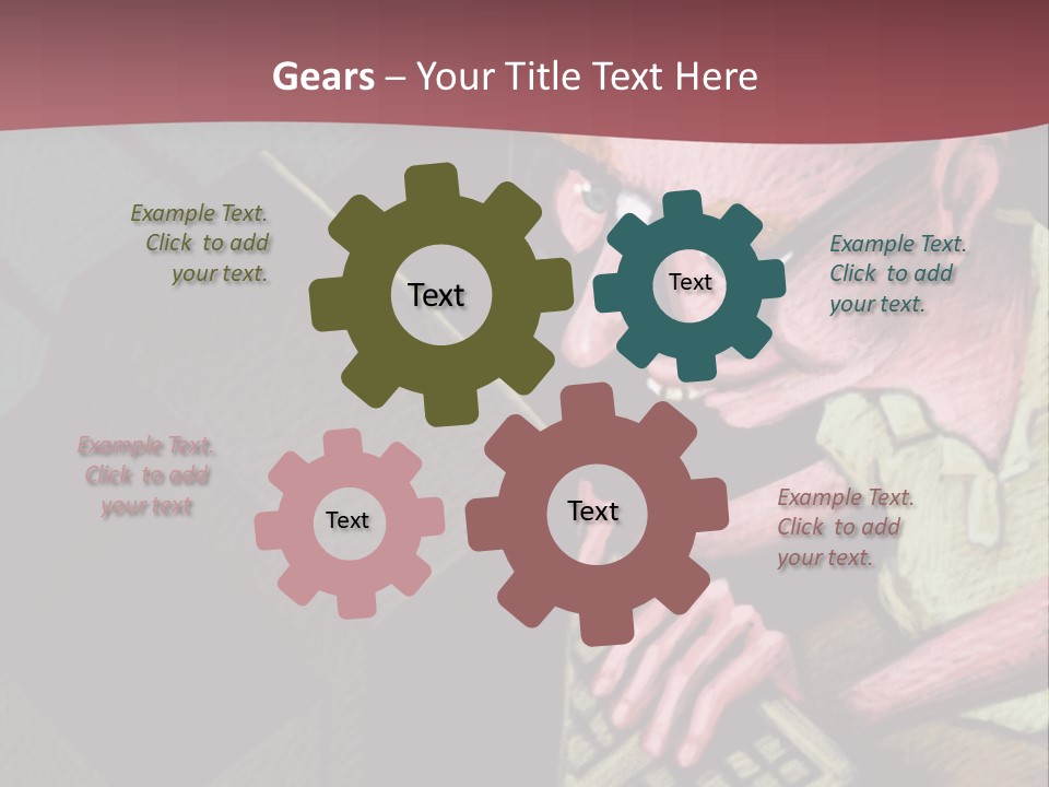 Background Box Art PowerPoint Template