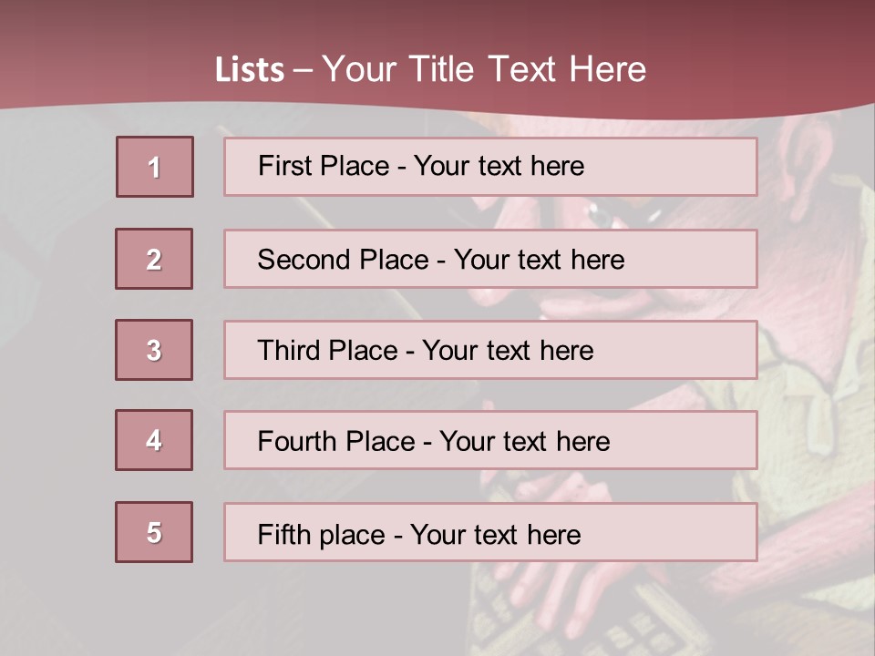 Background Box Art PowerPoint Template