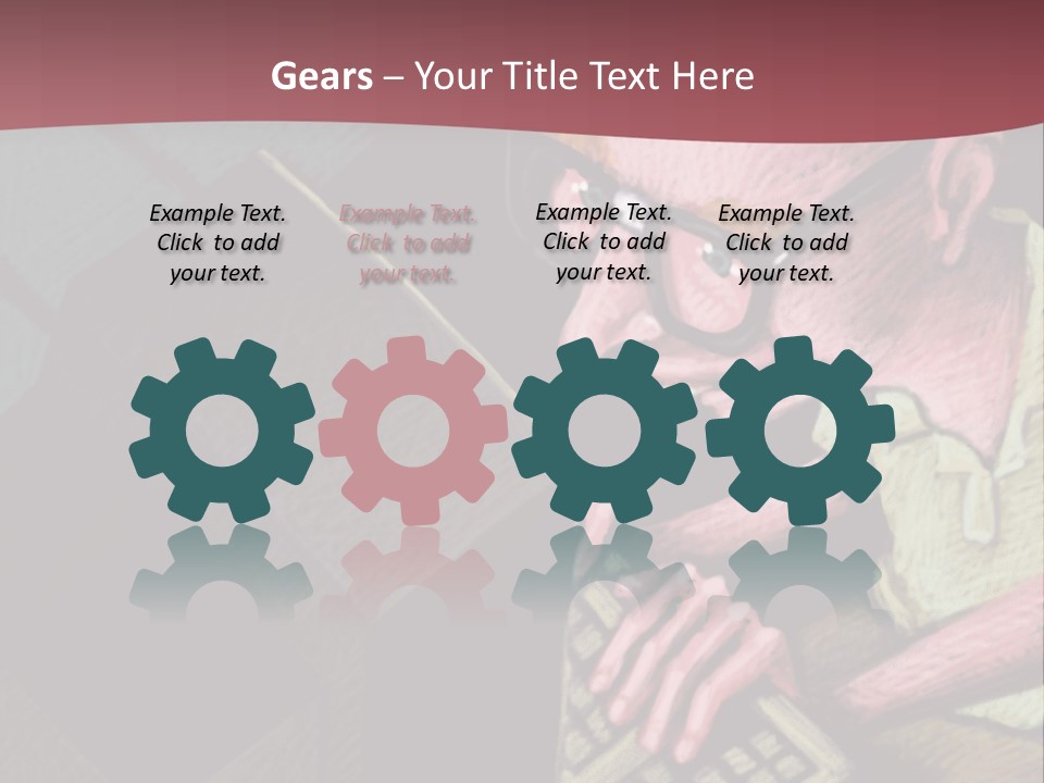 Background Box Art PowerPoint Template